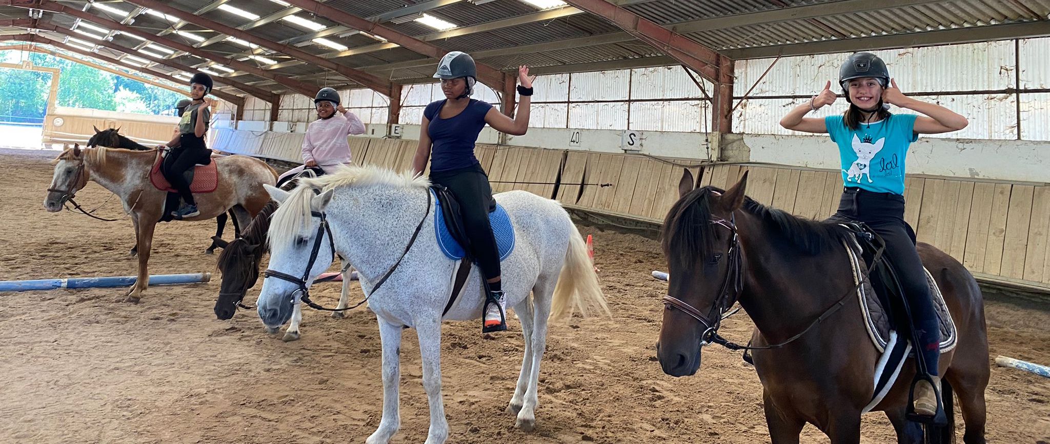 Cours collectifs d'équitation à Bergerac